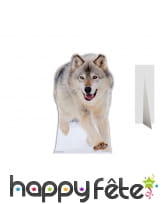 Silhouette de loup taille réelle