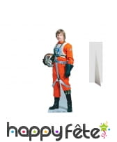 Silhouette de Luke Skywalker pilote