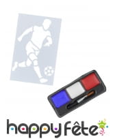 Set de maquillage pour supporter Francais