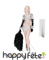 Silhouette de Marilyn Monroe sexy en strass