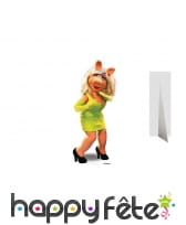 Silhouette de Miss Piggy en carton