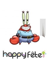 Silhouette de Mr Krabs taille réelle