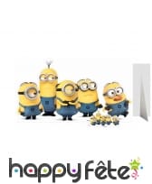 Silhouette des Minions en carton plat