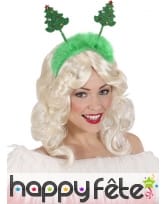 Sapins de Noël sur serre tête