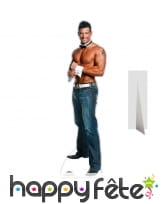 Silhouette de Nathan le strip-teaser taille réelle