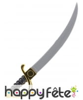 Sabre de pirate en plastique pour adulte