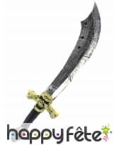 Sabre de pirate modèle luxe de 69cm