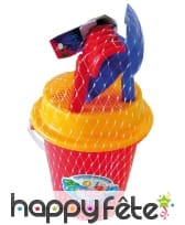 Seau de plage avec accessoires
