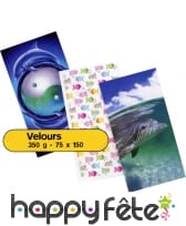 Serviette de plage décorées