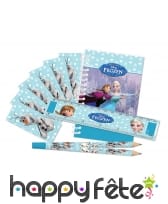 Set de papeterie Reine des neiges