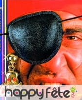 Set de pirate avec cache oeil et boucle d'oreille