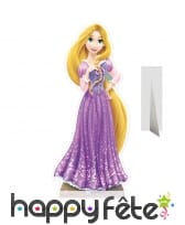 Silhouette de Raiponce en carton plat