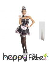 Silhouette de soubrette sexy en carton