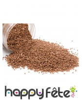 Sable de table rose métallisé, 400 gr