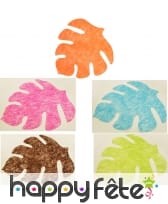 Sets de table en forme de feuille