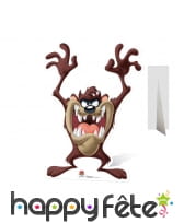 Silhouette de Taz en carton