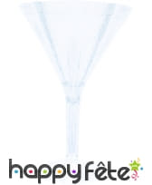 Sachet de verres à cocktail pied cristal