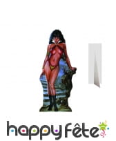Silhouette de Vampirella en carton