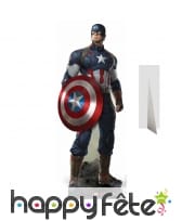 Silhouette en carton du Captaine América