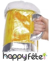 Sac en forme de chope de bière