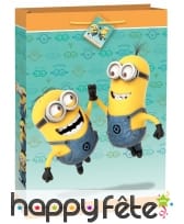 Sac en papier Moi moche et m&eacute;chant 45,5 x 13cm