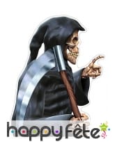 Silhouette faucheuse autocollante pour voiture