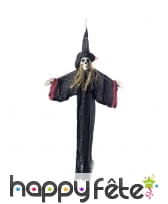 Sorcière fantôme à suspendre, 90cm