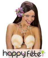 Soutien-gorge coquillage en plastique