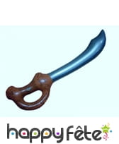 Sabre gonflable de pirate, 80cm