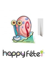 Silhouette Gary l'escargot en carton plat