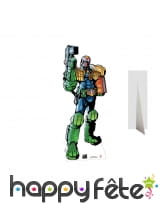 Silhouette Judge Dredd bd en carton