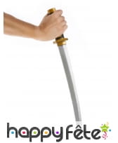 Sabre ninja en latex rigide de 50cm, image 1