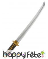 Sabre ninja en latex rigide de 50cm