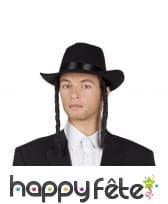 Schtreimel noir en feutre, image 2