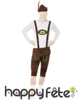 Seconde peau bavarois avec chapeau