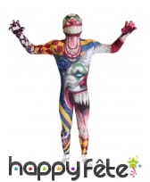 Seconde peau clown terrifiant pour enfant, image 1