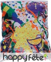 Sac plastique décoré montres