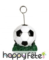 Support photo en forme de ballon de foot