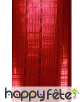 Sac polypropylène rouge argenté 35 x 50 cm