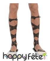 Sandales romaines à lanières pour homme