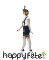 Short salopette bleue de bavaroise, image 1