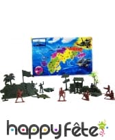 Set stratégie de guerre et petits soldats