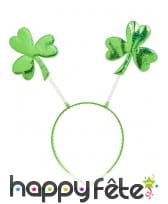 Serre-tête antennes trèfles, Saint Patrick, image 1