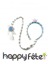 Serre-tête avec tresse de princesse des neiges, image 1