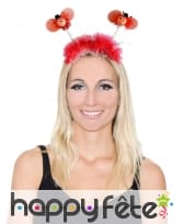 Serre tête coccinelle pour adulte