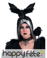 Serre t&ecirc;te corbeau f&eacute;e Carabosse adulte