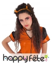 Serre-tête cornes pailletées pour enfant, image 2