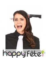 Serre tête couteau dans la tête, image 3