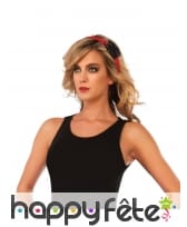 Serre-tête de Spiderman rouge et noir pour femme