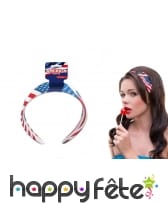 Serre tête drapeau d'Amérique